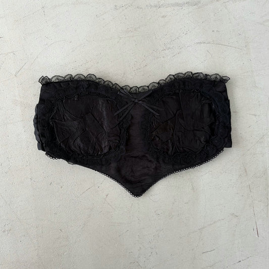 CORSET HEART / BLACK / コルセットトップ