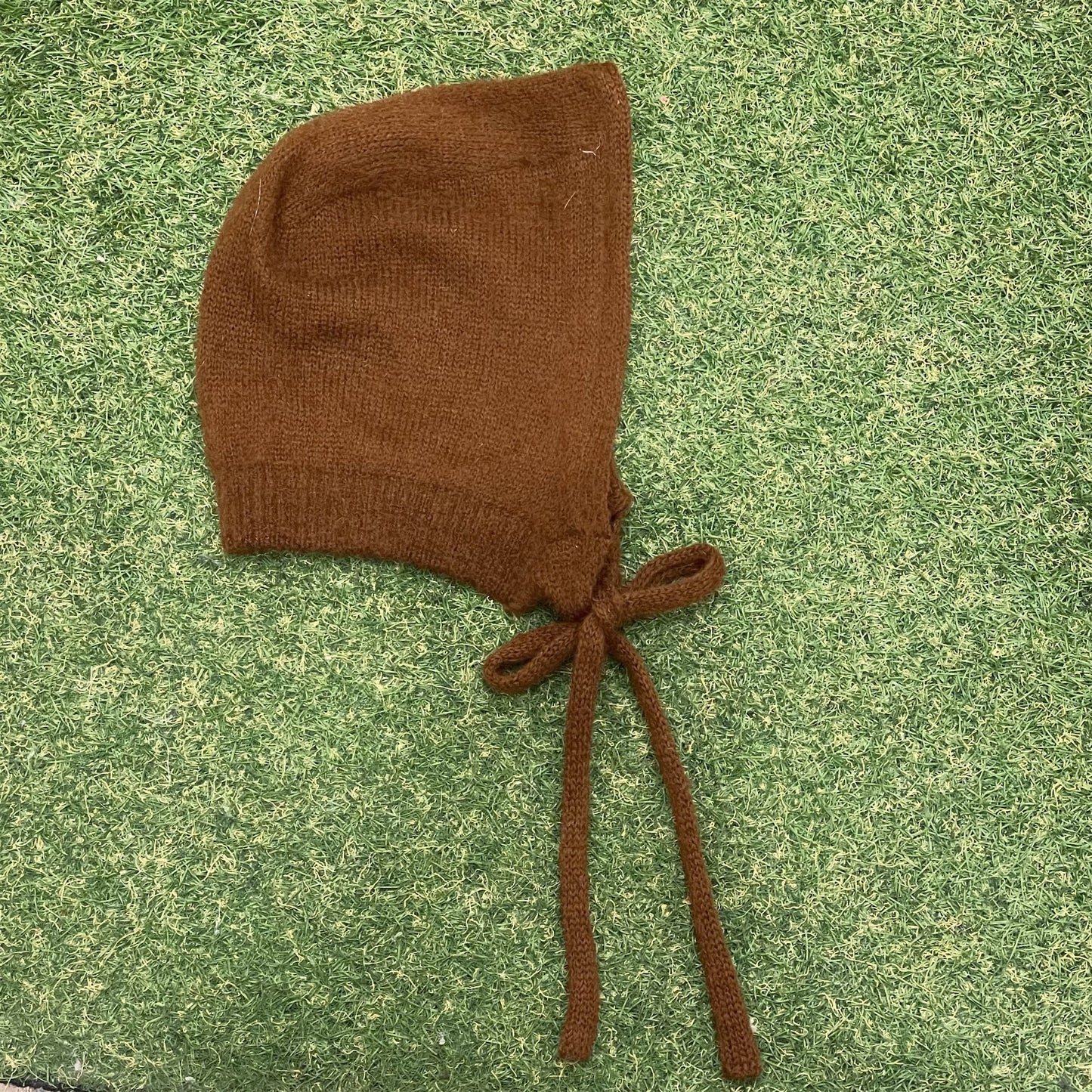 Ties balaclava / Brown & Pink / リボンバラクラバ