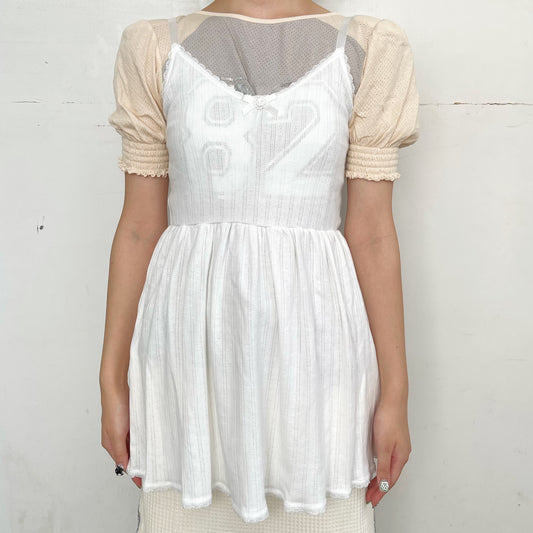 Posey jersey dress / White / ジャージドレス