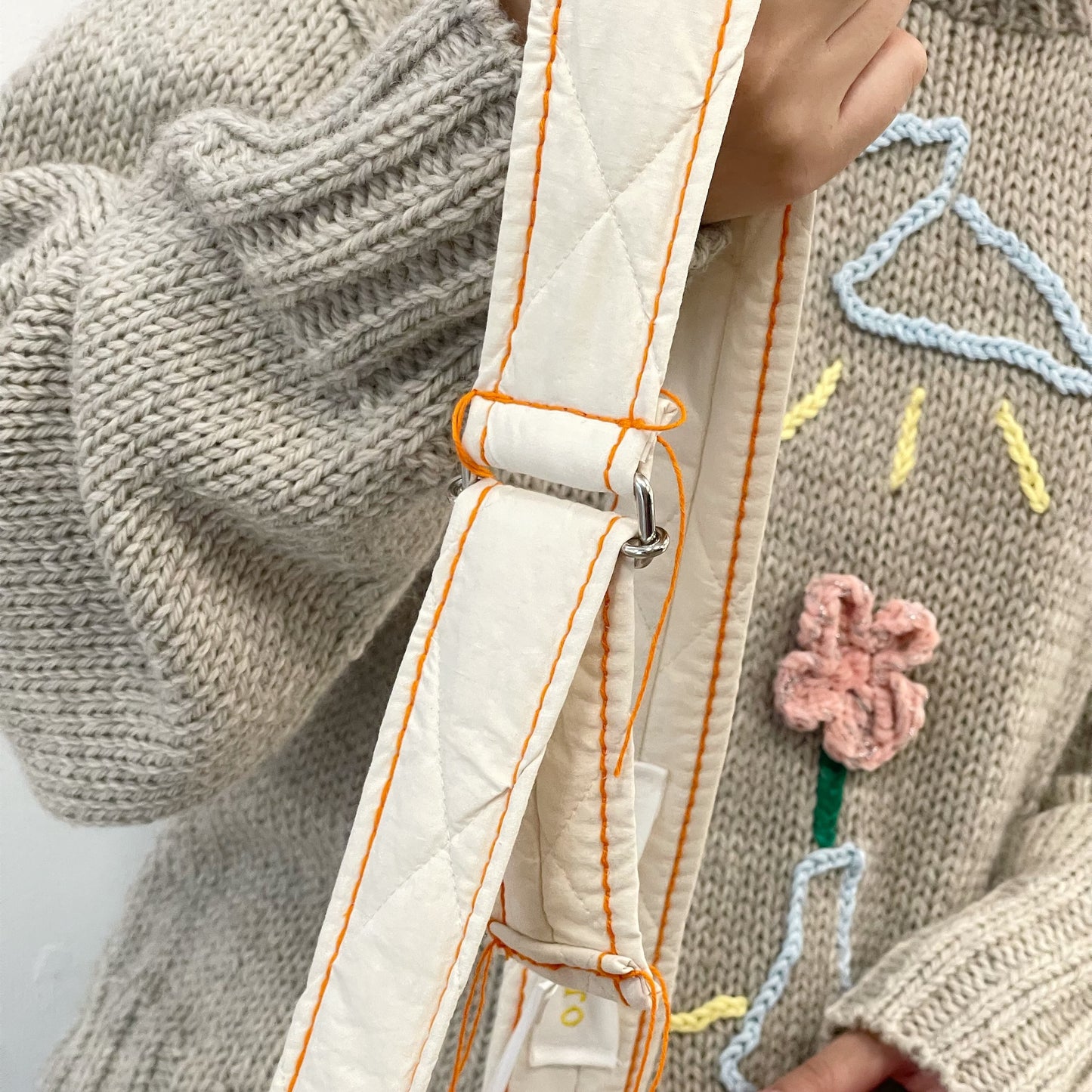 quilting shoulder bag / orange / キルティングショルダーバッグ