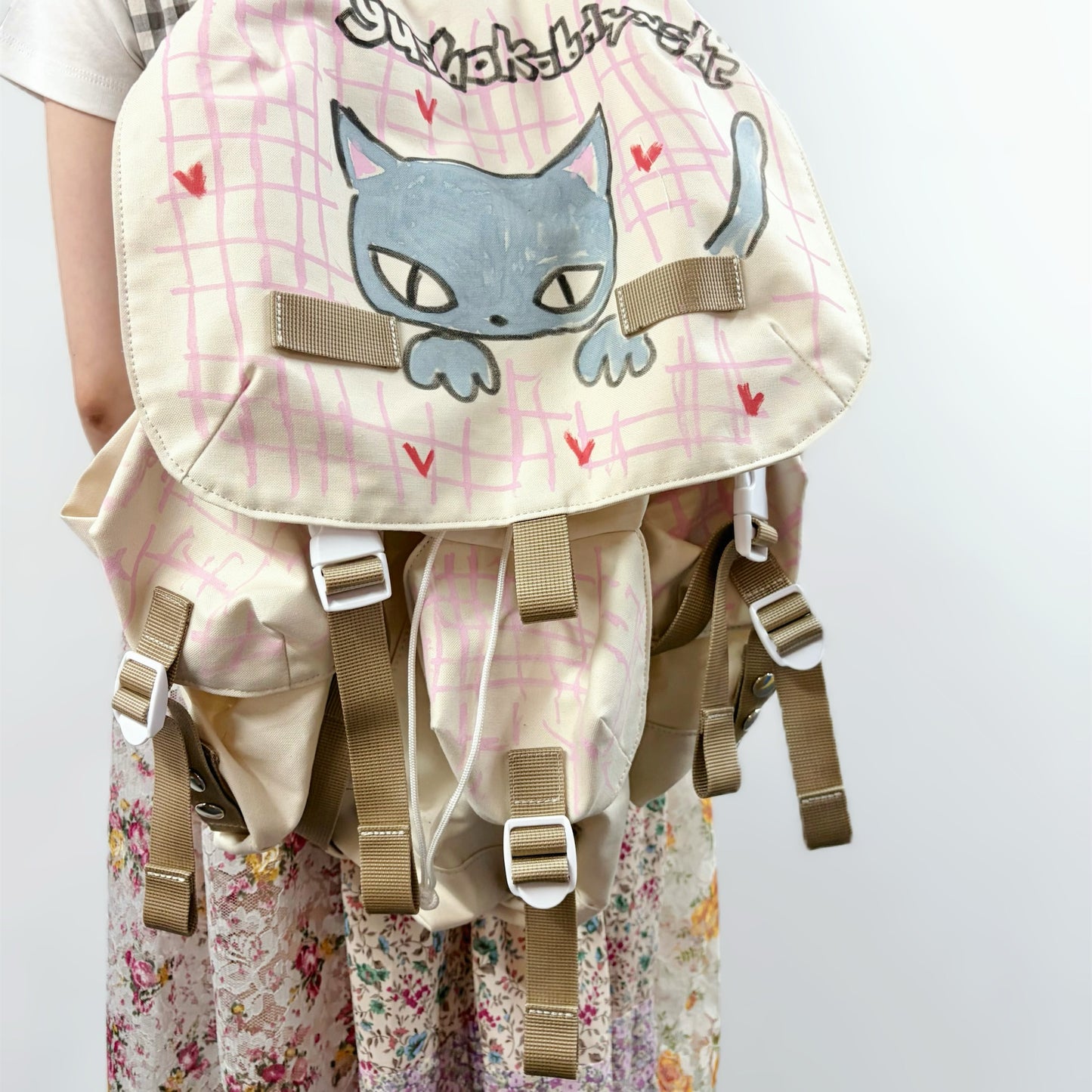 drawing backpack / Natural / ドローイングバックパック
