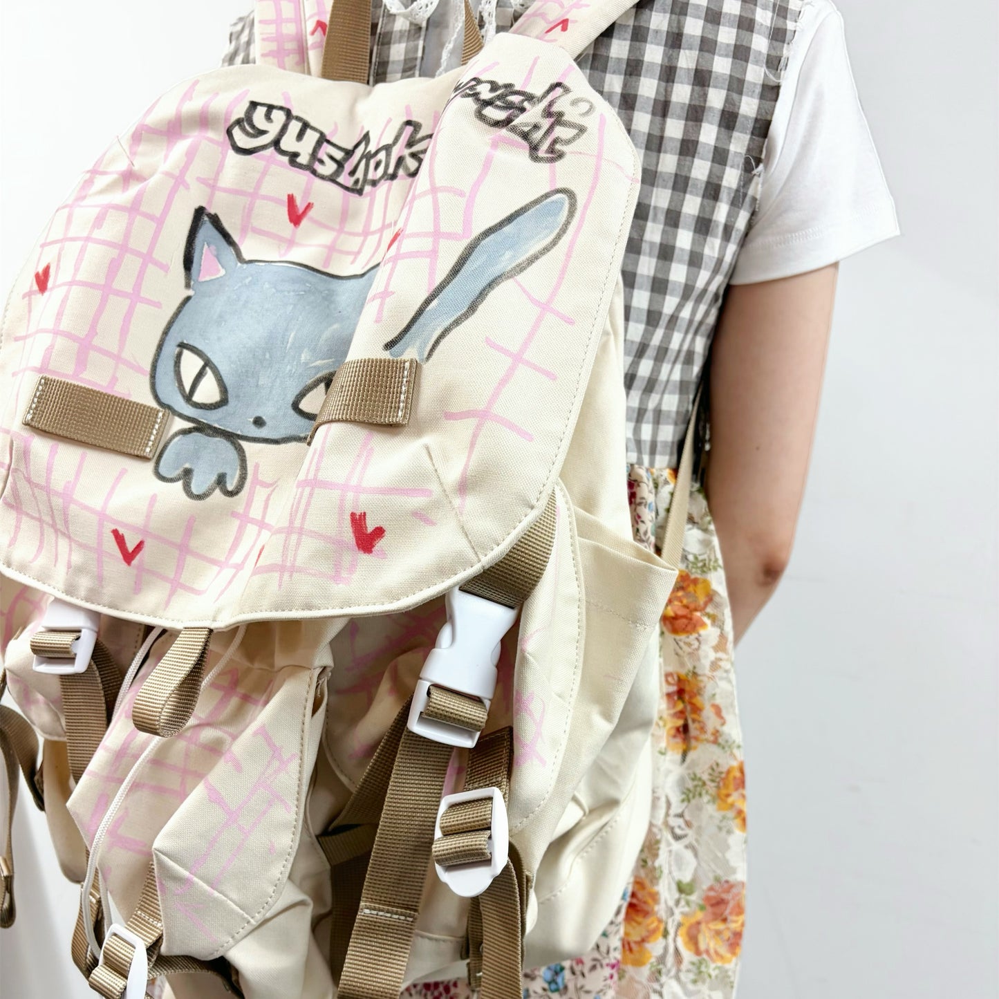drawing backpack / Natural / ドローイングバックパック