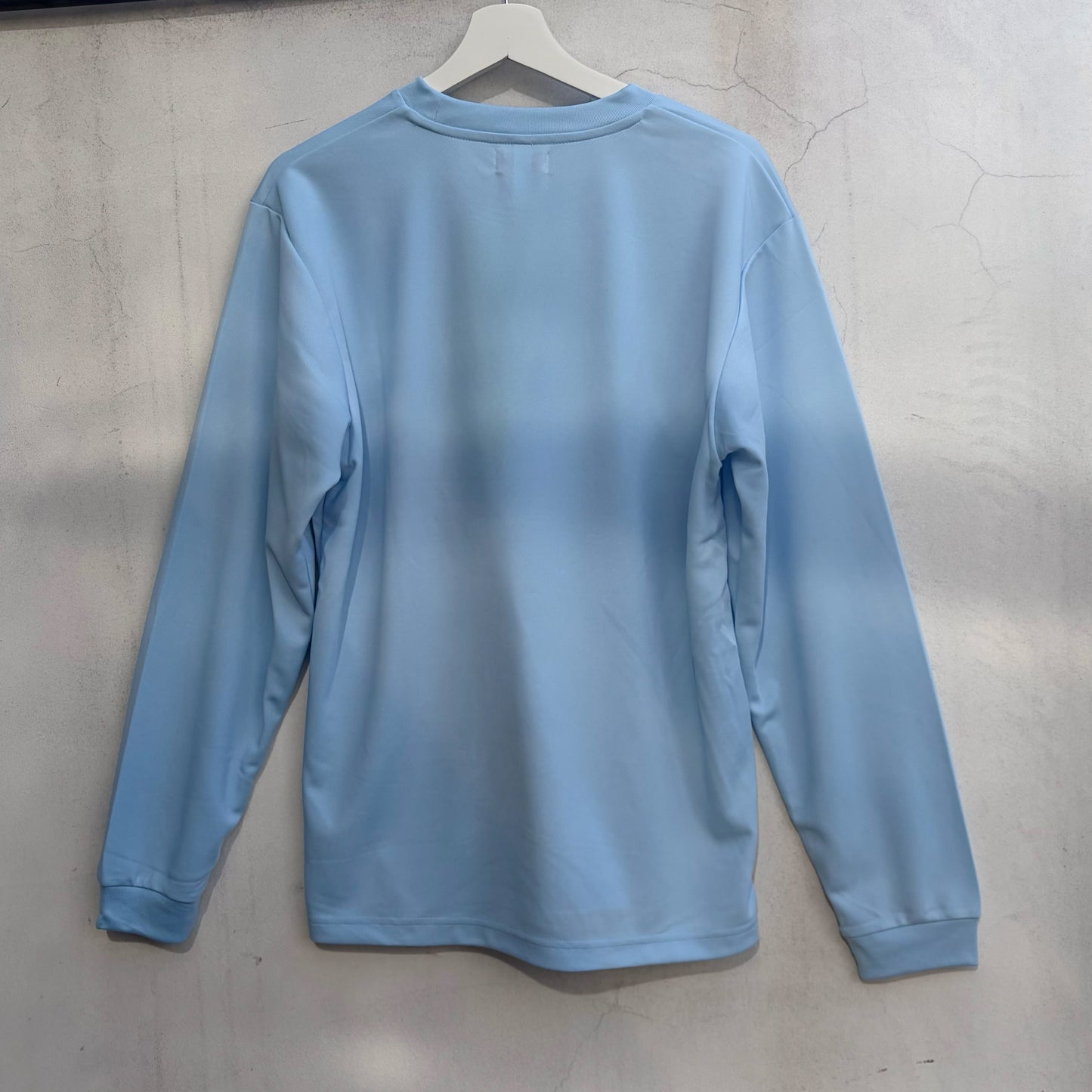 Mr.Oda drawn by nephew long T-shirt / Light blue / プリントロング