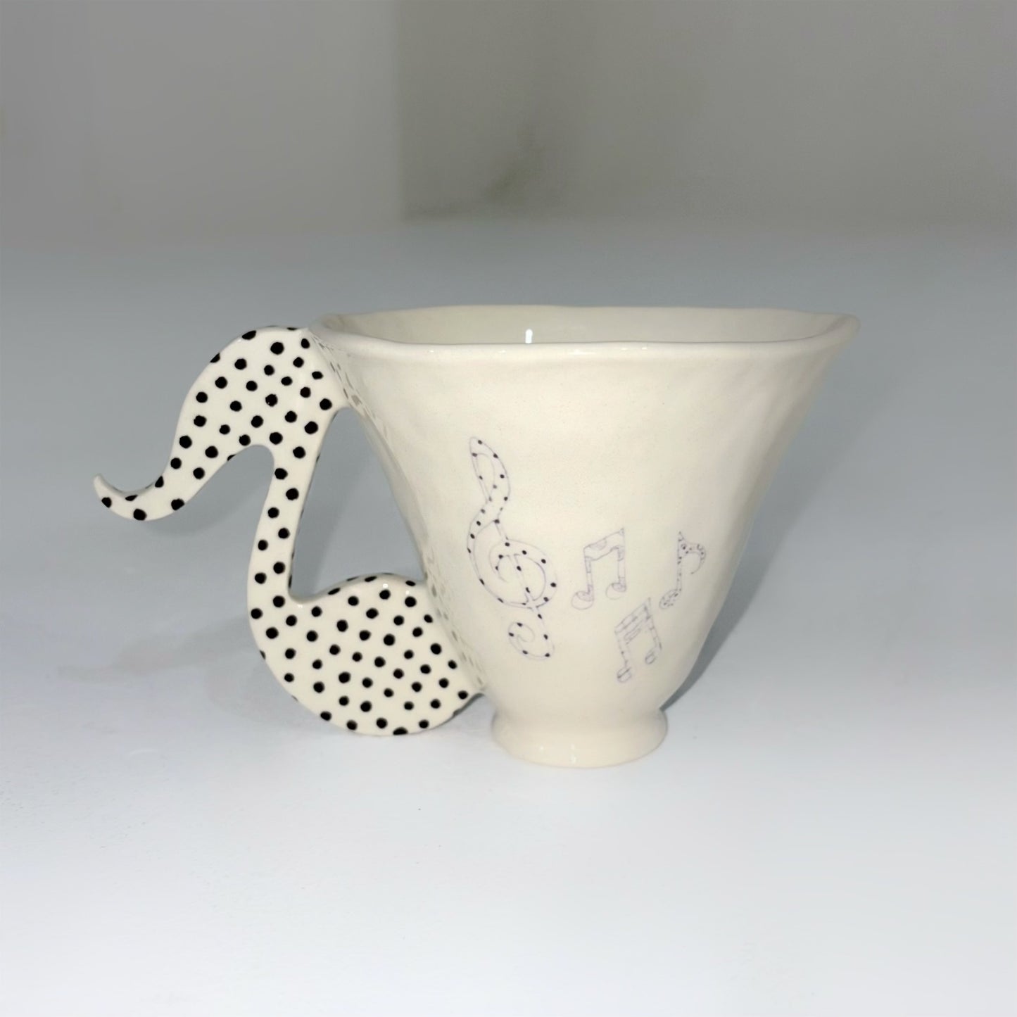 Melody mug / black / メロディマグ