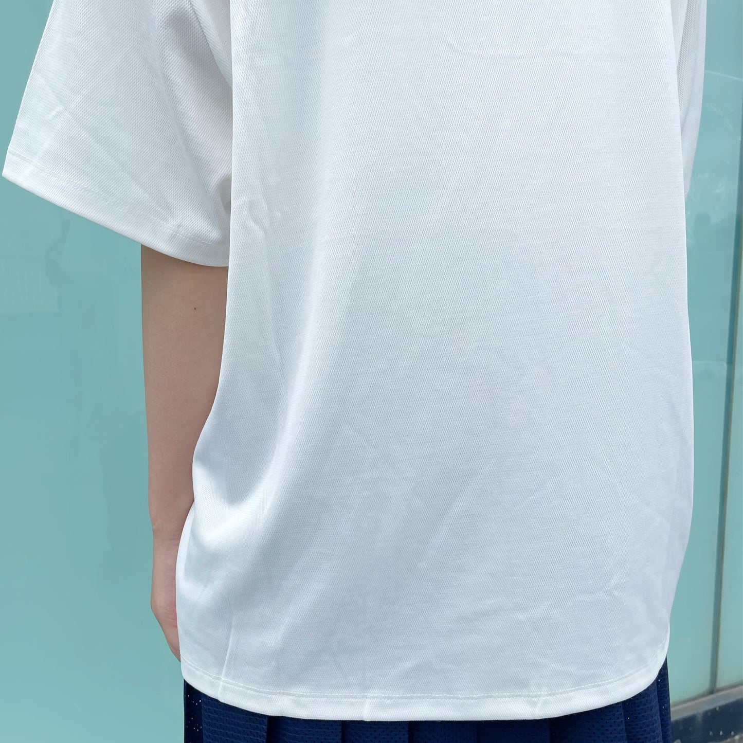 [fa.er.ie] sailor collar mesh loose top / ivory / セーラーカラーメッシュトップ