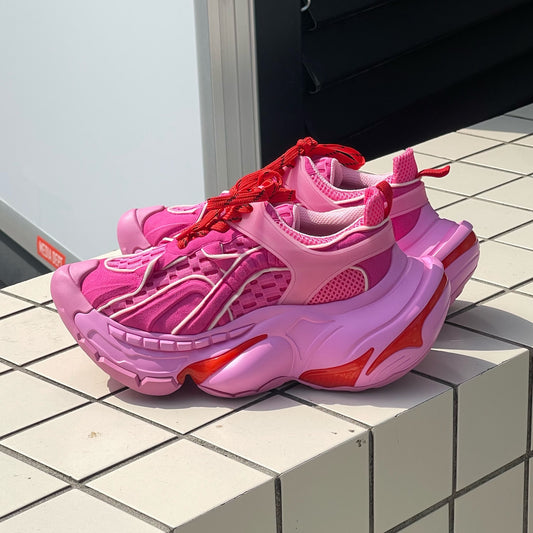 【MIKIOSAKABE】MULTIVERSE BLOCK / PINK / スニーカー