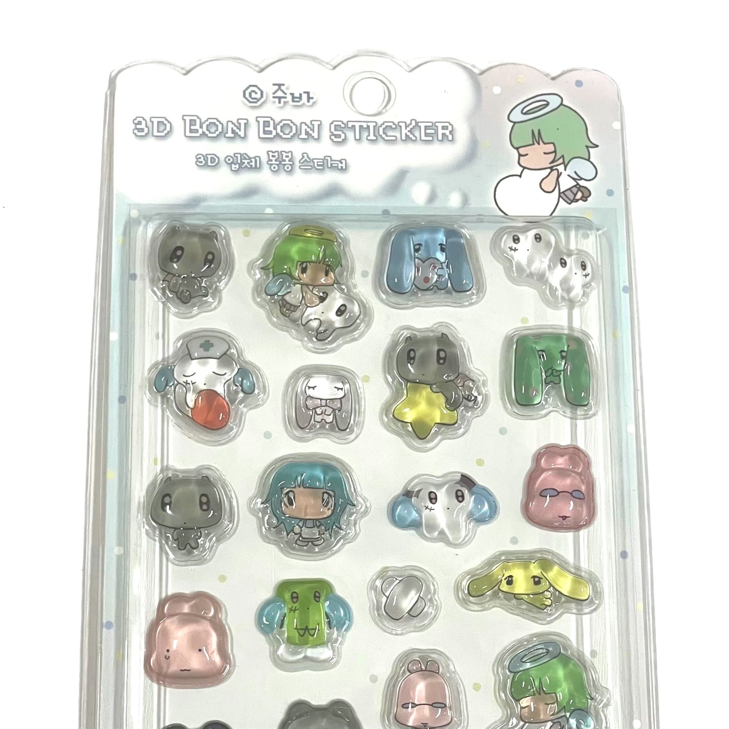 【JUBA】Juba 3D Bon Bon Sticker / ステッカー