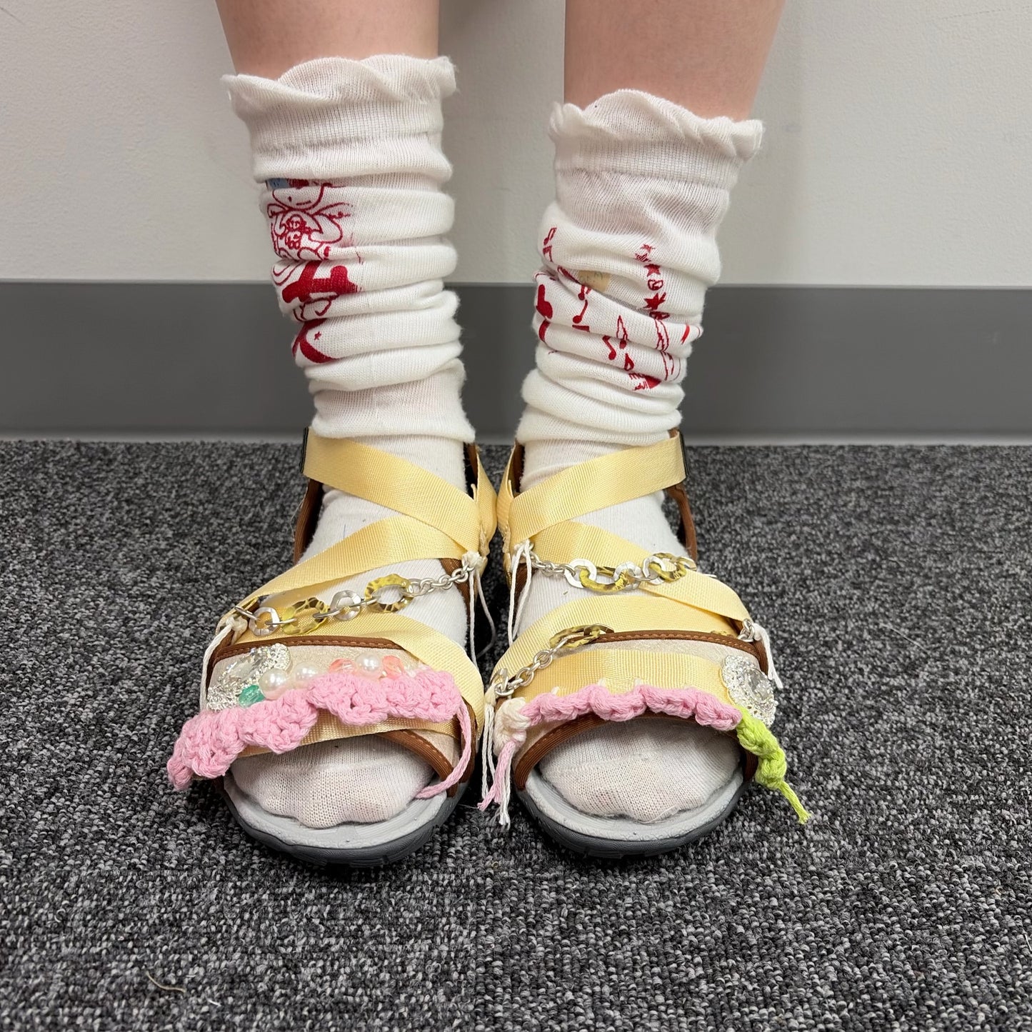 Custom sandal / brown / カスタムサンダル