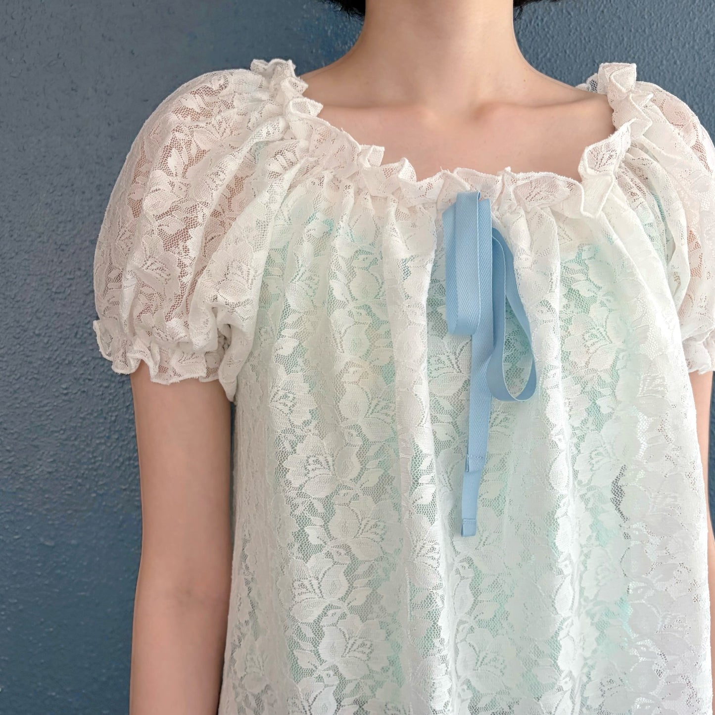 [F.E.E.S] rosie lace dress / white / レースドレス