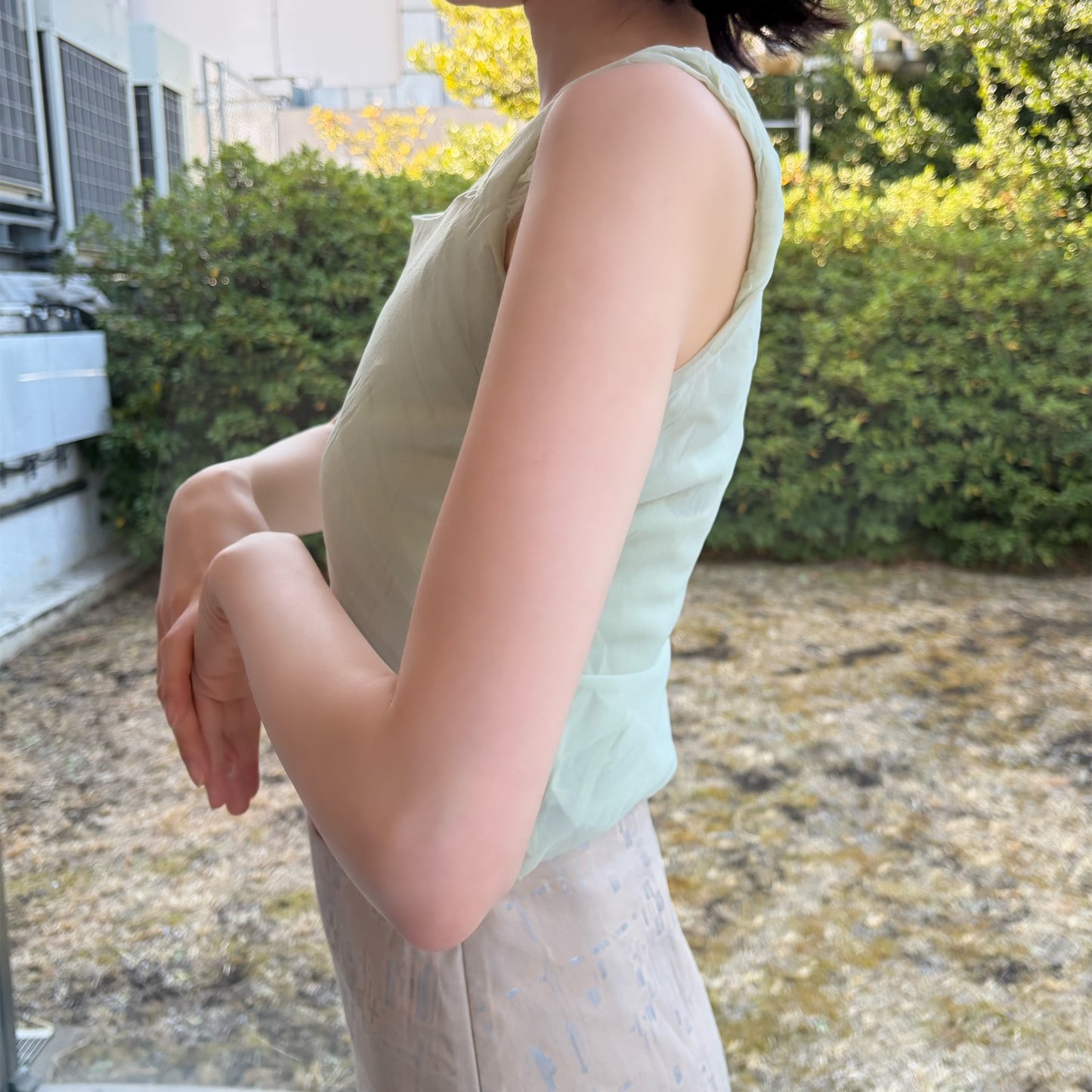 tanktop / light green / タンクトップ