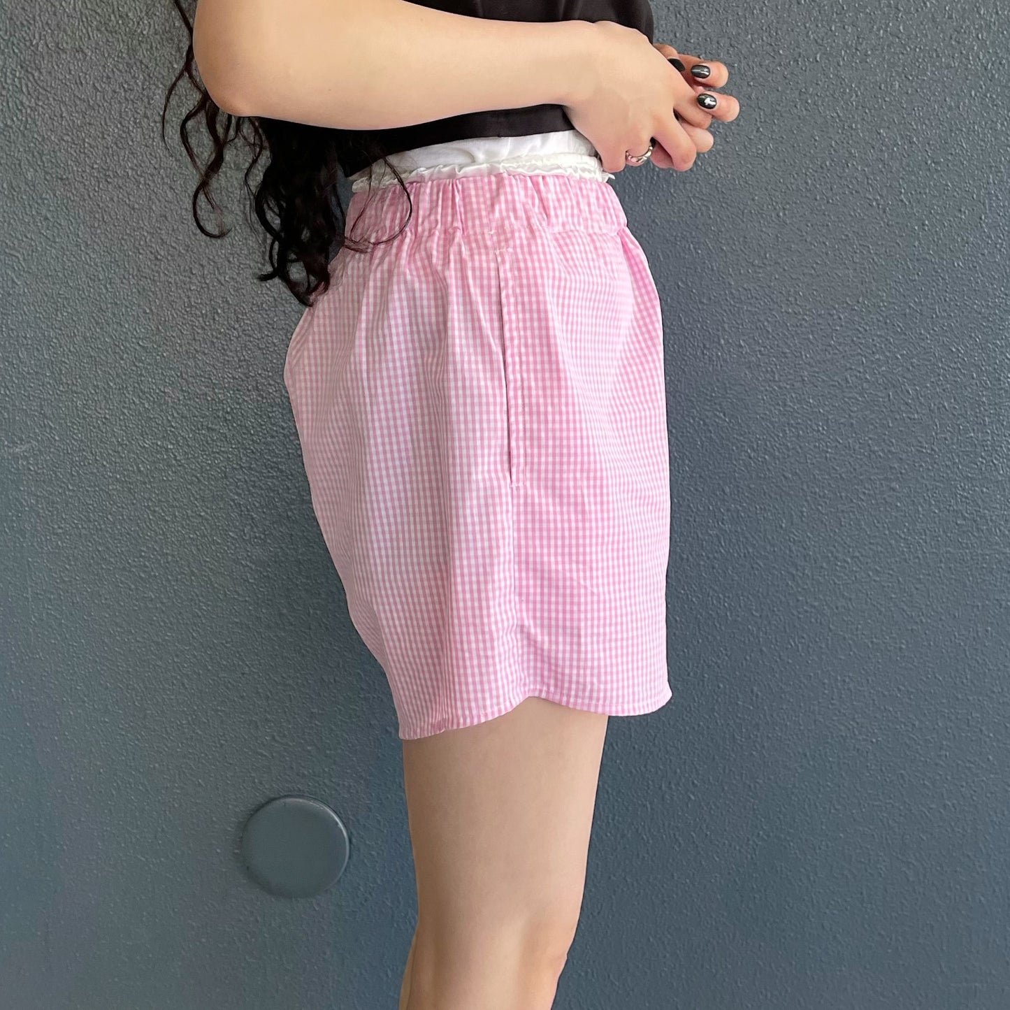 Brief boxers shorts / White×Pink / ボクサーショーツ