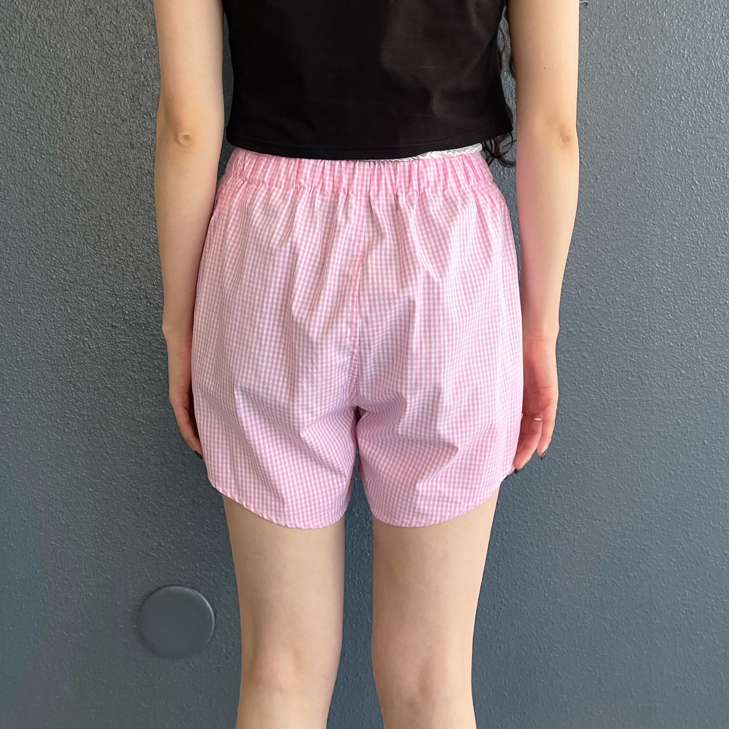 Brief boxers shorts / White×Pink / ボクサーショーツ