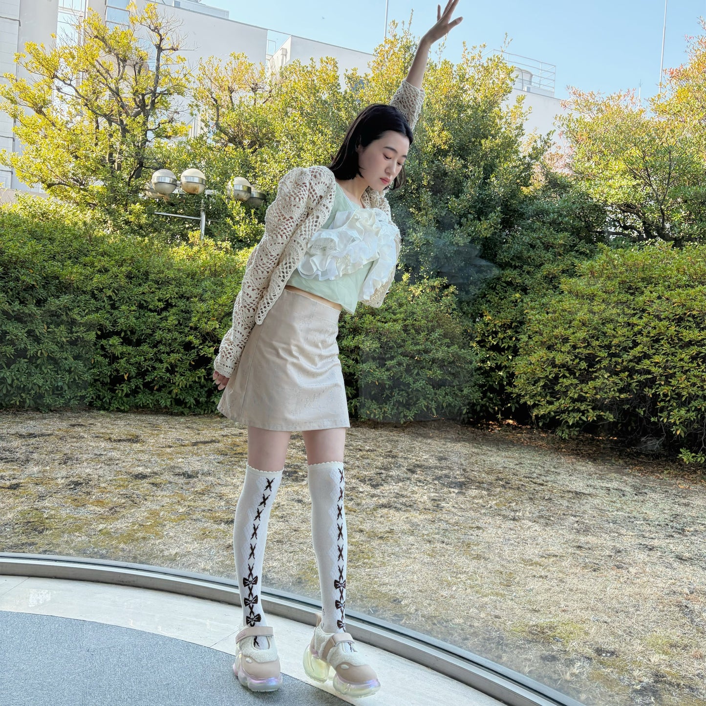 tanktop / light green / タンクトップ