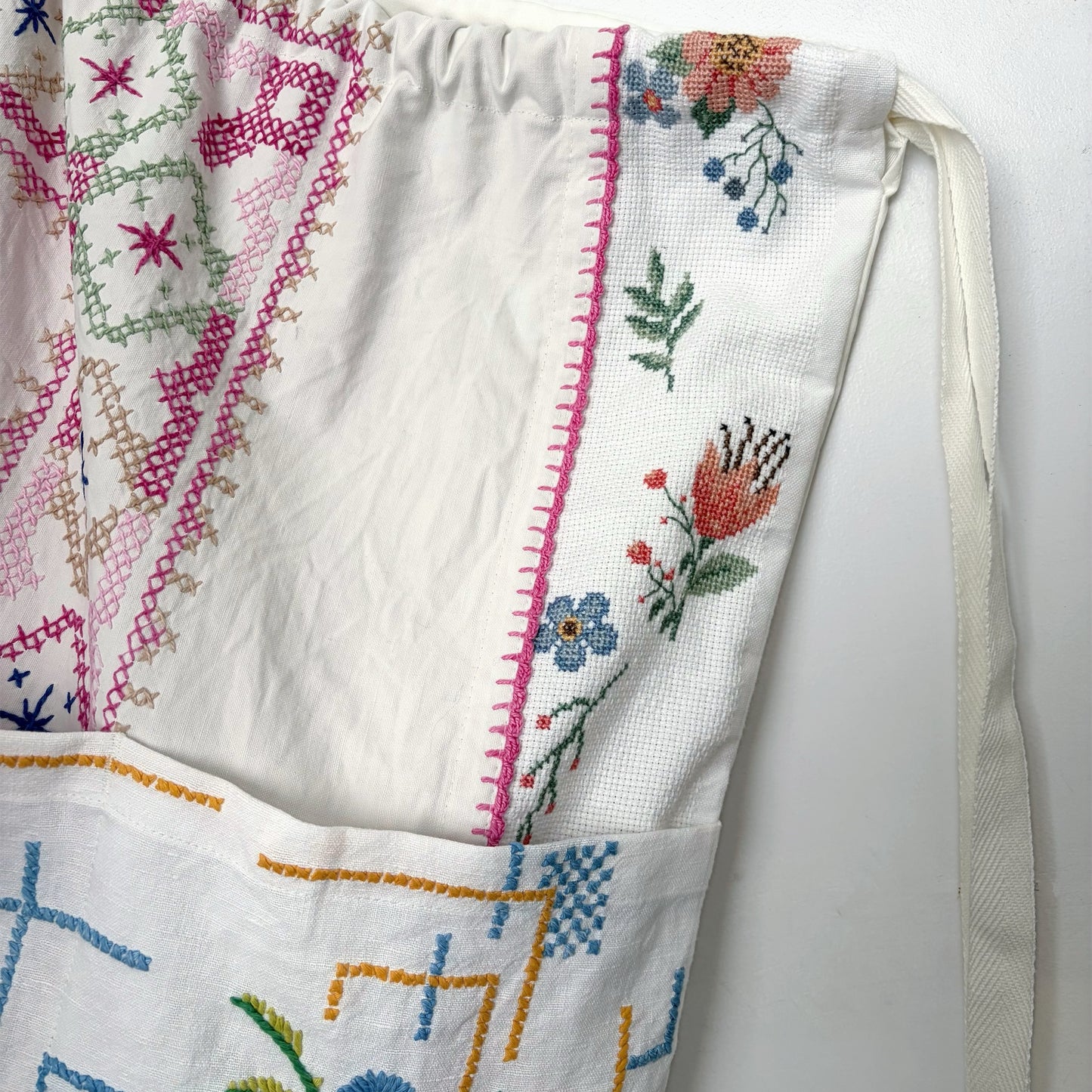 TABLECLOTH drawstring backpack / テーブルクロスバックパック