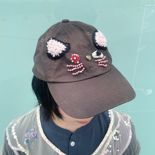 Face cap / Cat / キャットキャップ