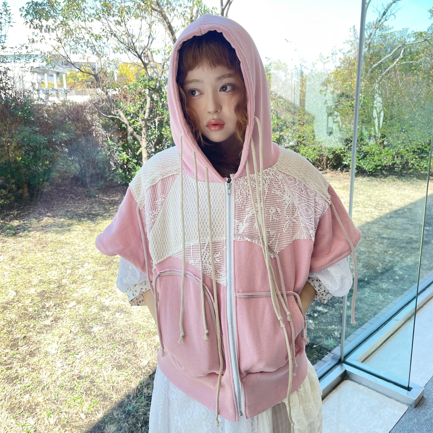 Marionette Hoodie / Pink / マリオネットフーディー