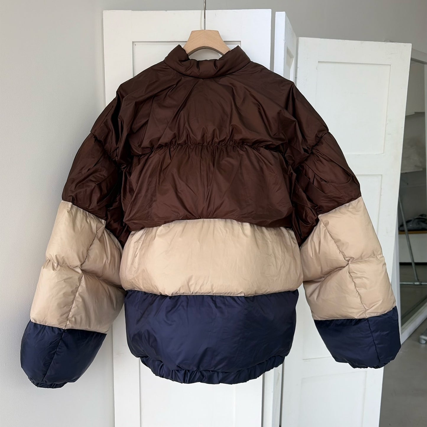 WRINKLE DOWN COAT / MULTI / ダブルジップダウンジャケット