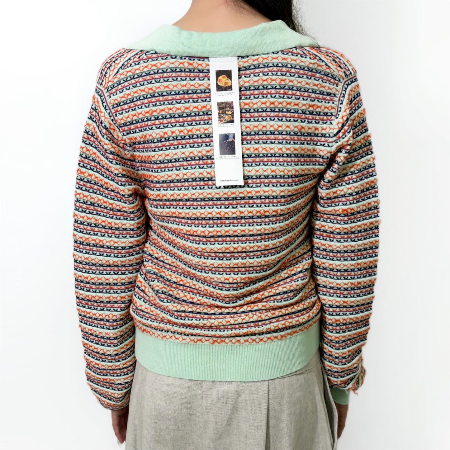 SKIPPER KNIT REGULAR / MINT / マルチカラーニット
