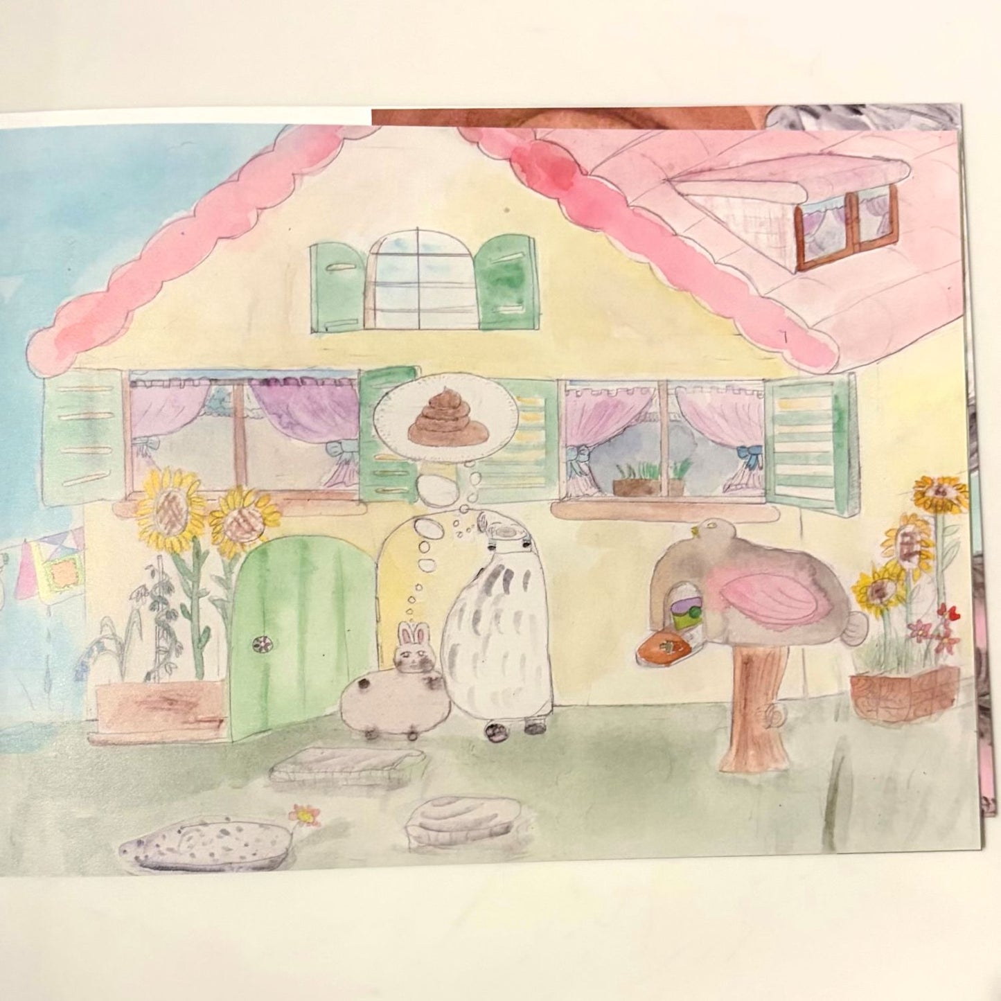 【Joo Young Kim】A Picture Book “I Think There is a Squirrel in the Bread “