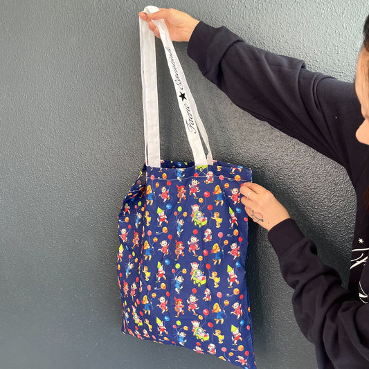 sweet dream eco bag / navy / トートバッグ