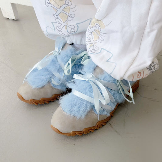 Double bow / Monster blue / yushokobayashiスニーカー