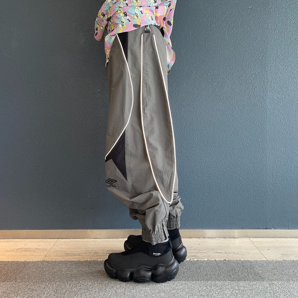 BUNNY TRACK PANTS UMBRO COLLABORATION / GREY / バニートラックパンツ