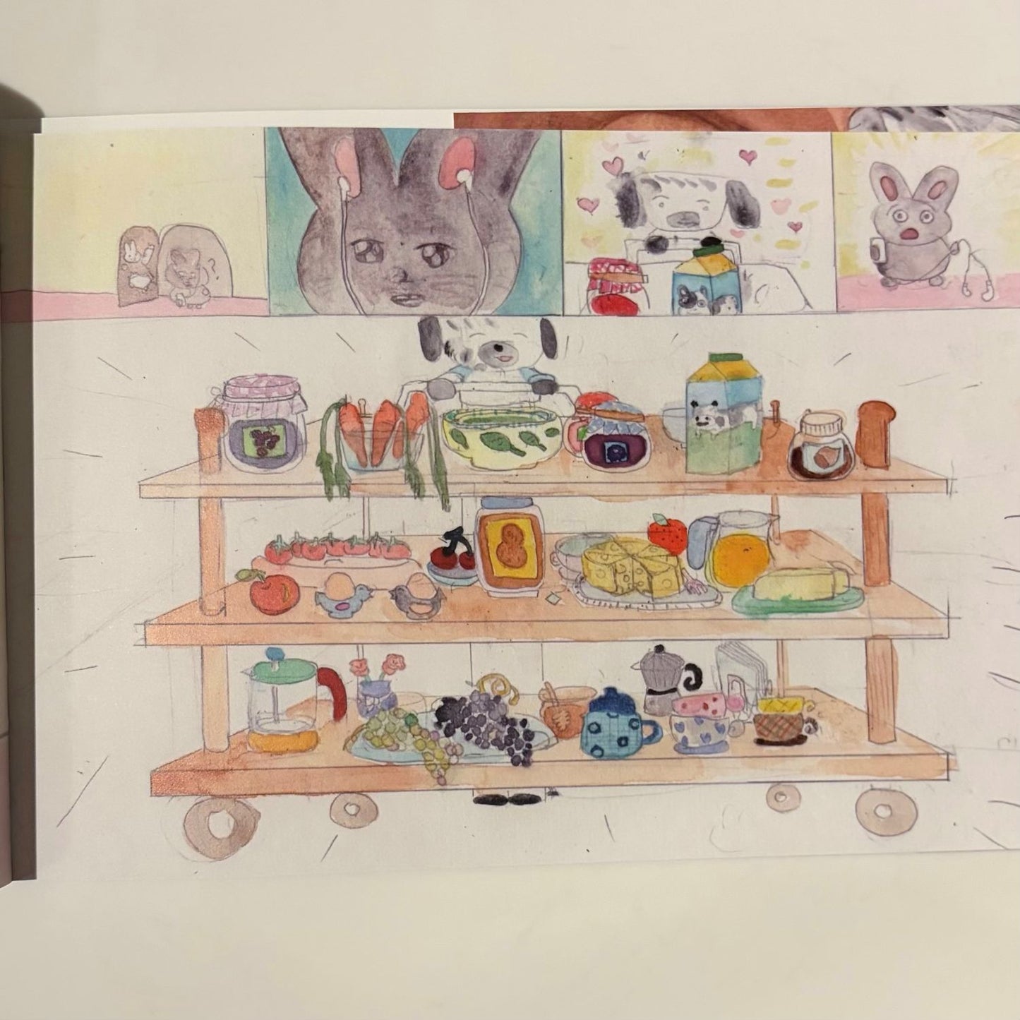【Joo Young Kim】A Picture Book “I Think There is a Squirrel in the Bread “