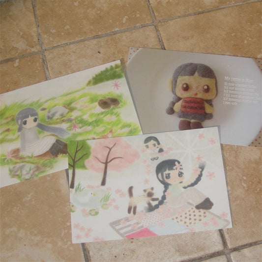 【milkytrinh】postcard set / ポストカードセット