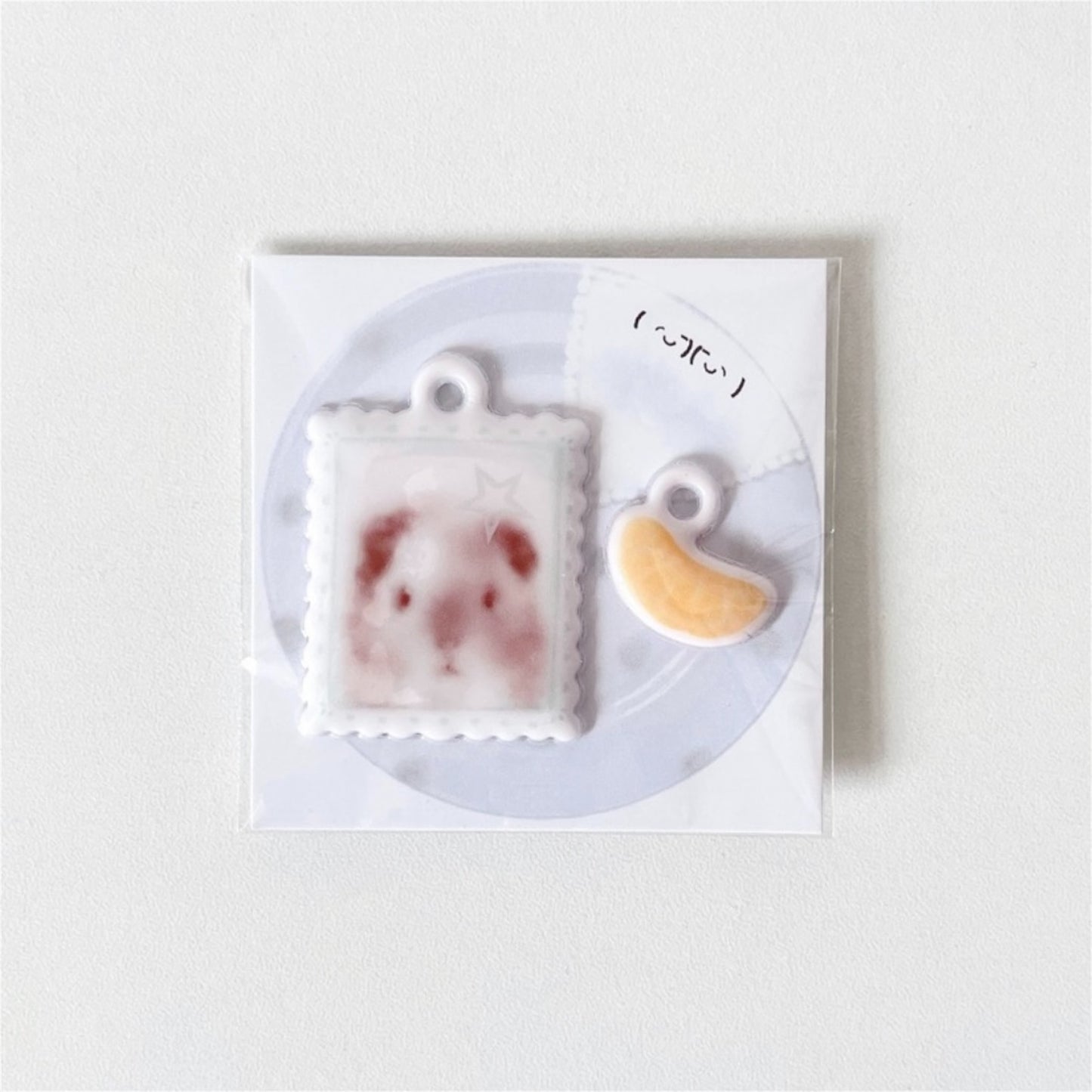 【lizilin】Bubble cotton pendant / キーリング