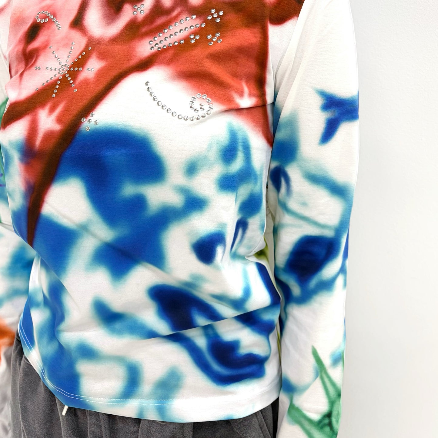 Spike Hotfix Top / White / グラフィックトップ