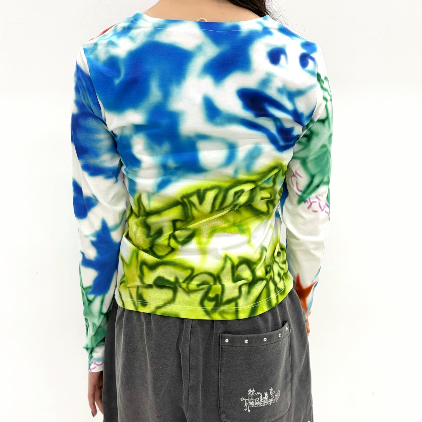 Spike Hotfix Top / White / グラフィックトップ