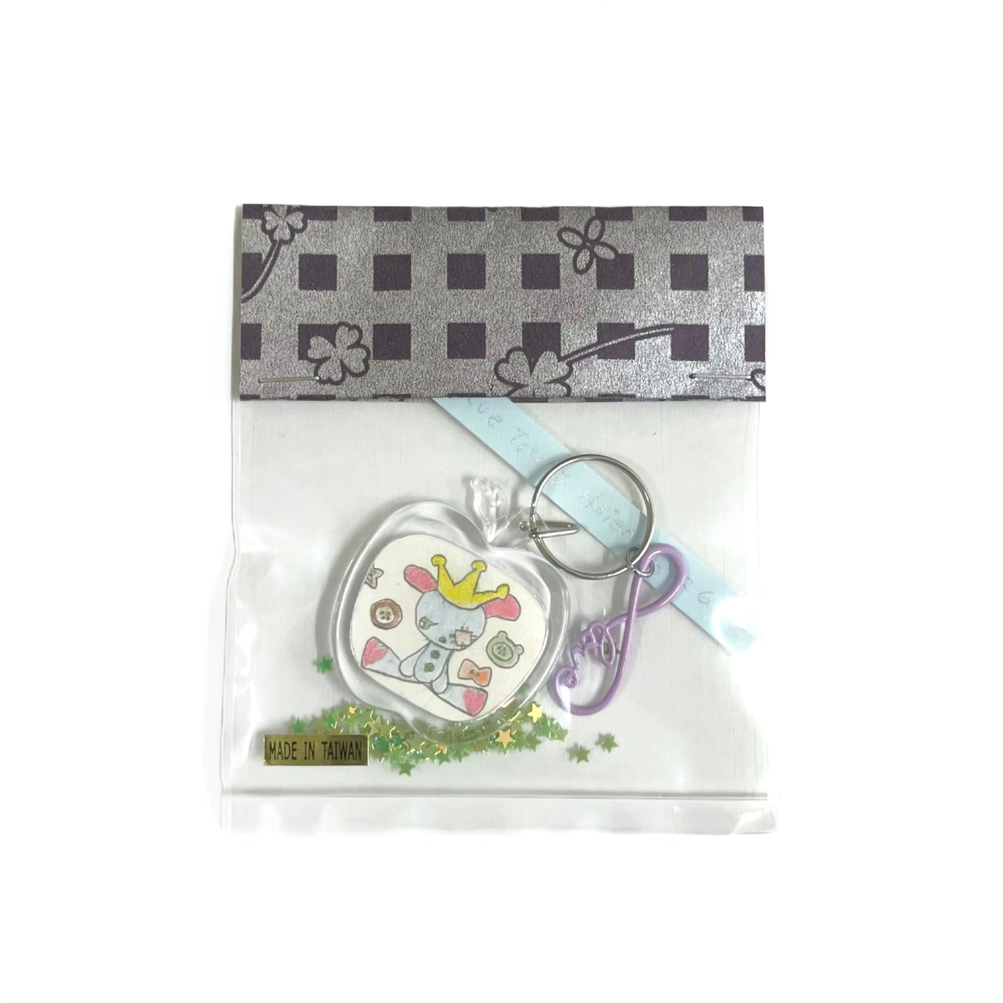 【Xue Tsung-Hsien】original drawing keychain / new crown / キーチェーン