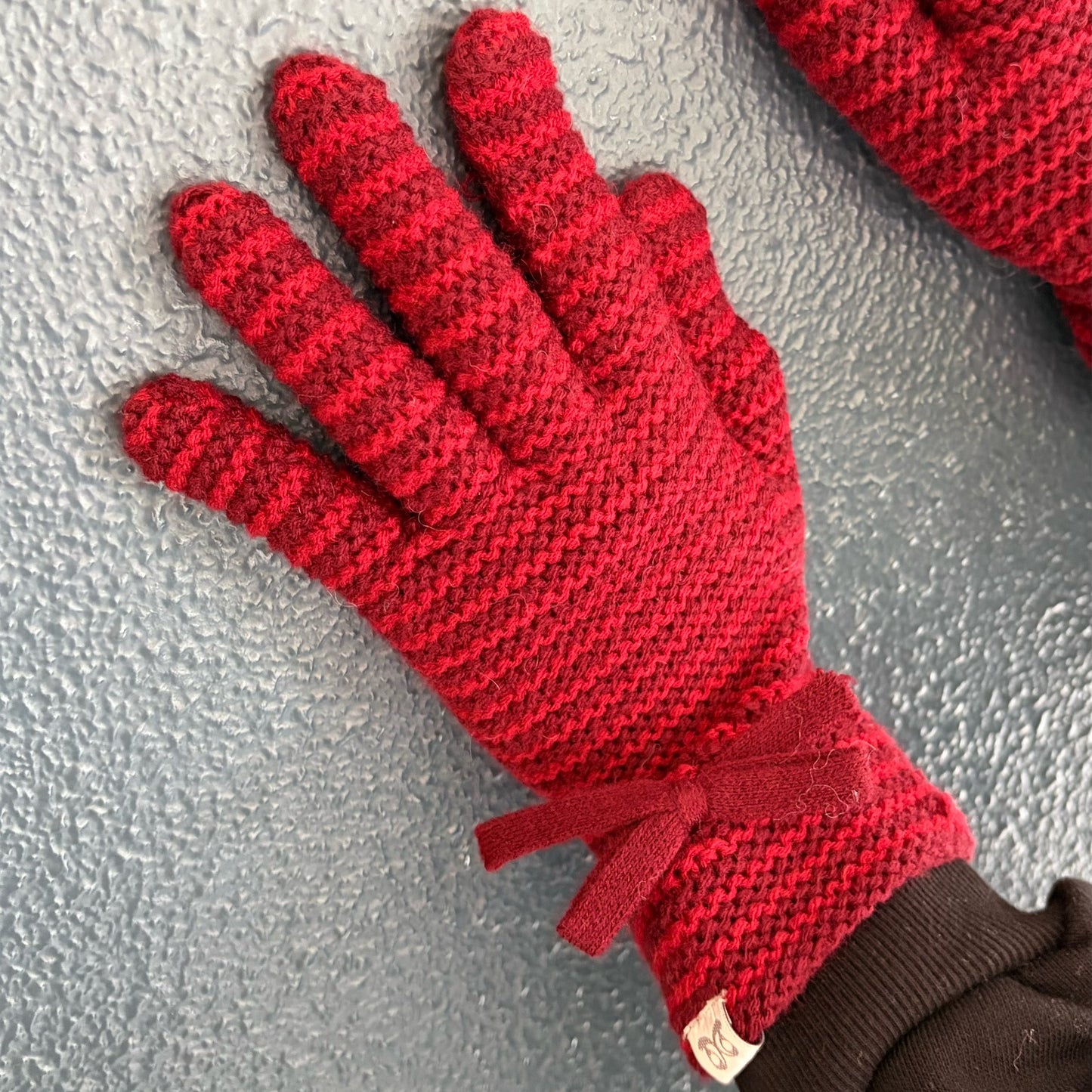 Touch Blended Bow Gloves / Red / ボウグローブ