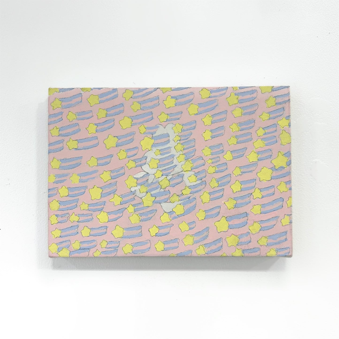 star rabbit painting / ペインティング