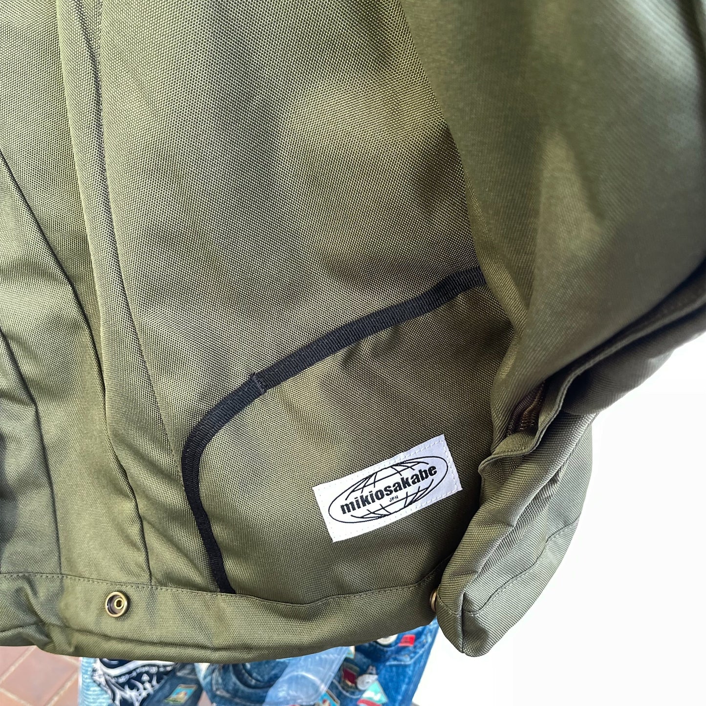 TWISTED BACK PACK / KHAKI / ツイストバックパック