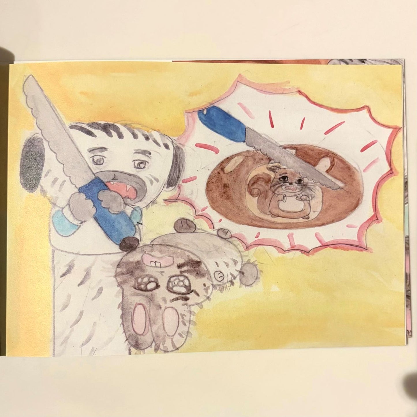 【Joo Young Kim】A Picture Book “I Think There is a Squirrel in the Bread “