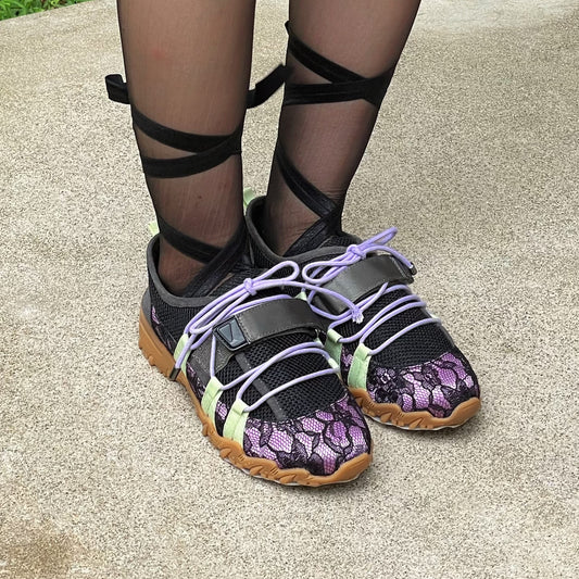 DREAM / Purple x Lace / yushokobayashiスニーカー