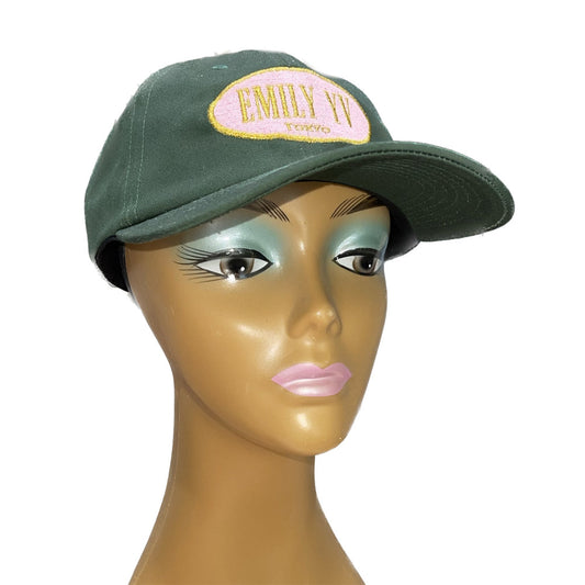 EMILY YV Baseball cap / Green / ロゴキャップ