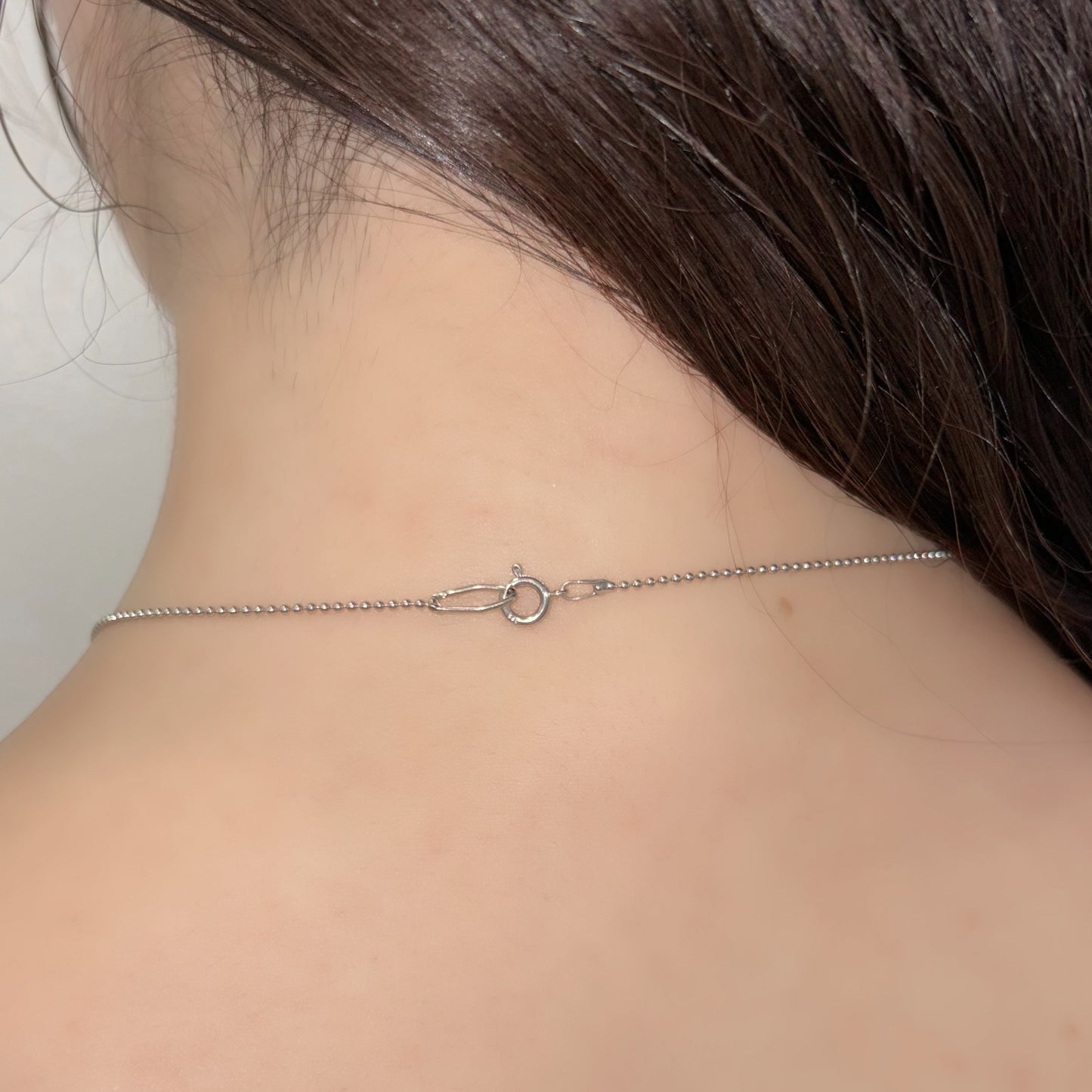 fang necklace / zirconia / 牙ネックレス