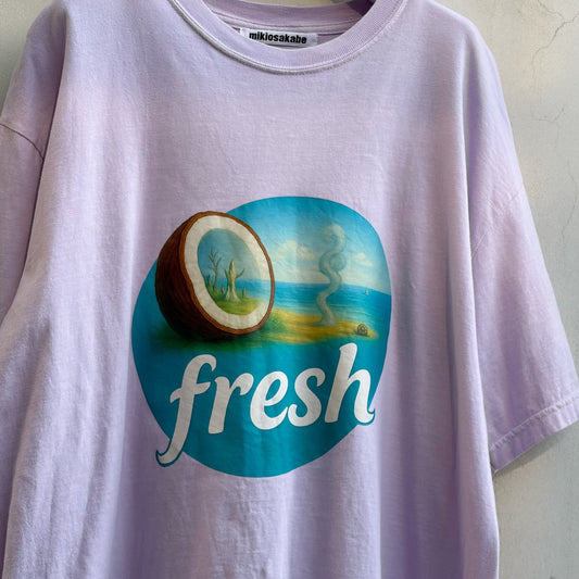 SOUVENIR T-SHIRT FRESH / LILAC / グラフィックTシャツ