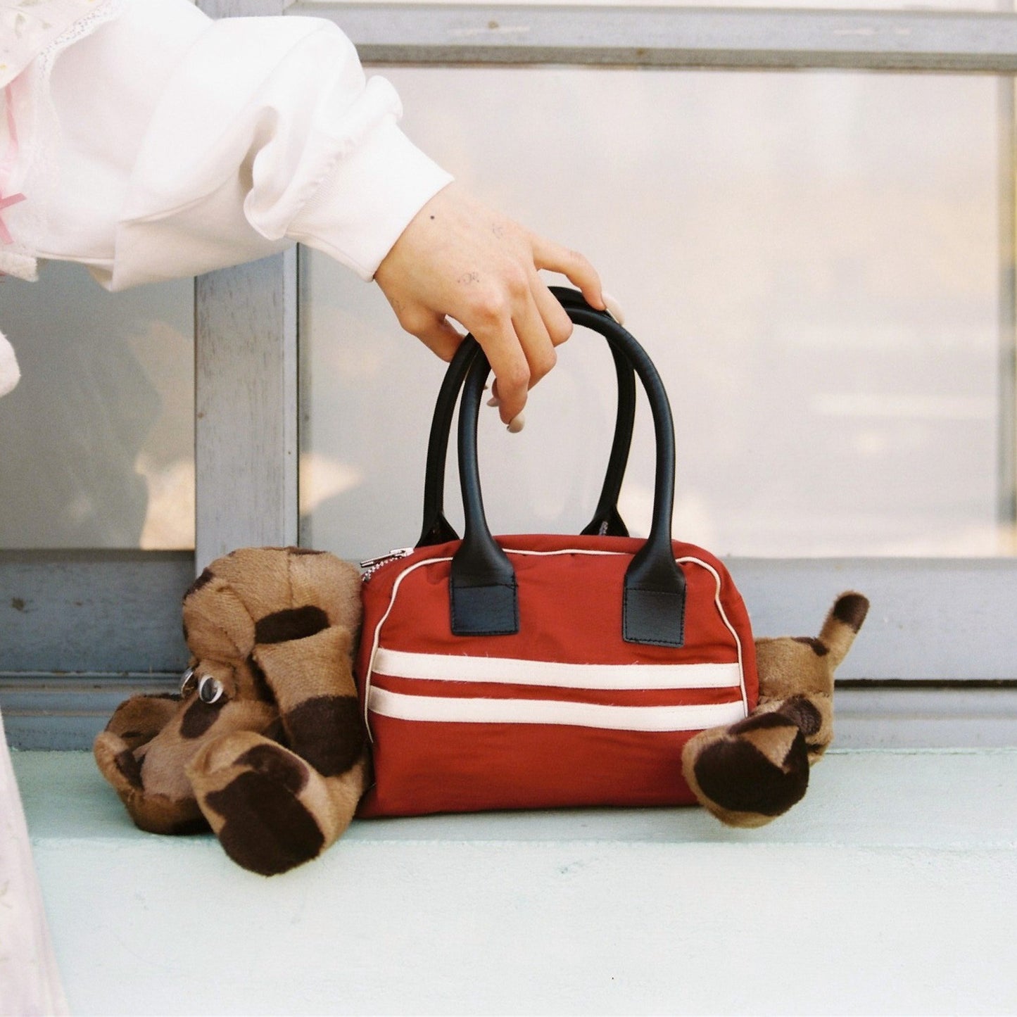 【SHEEP LIMITED】Penetrat dog bag / RED / ドッグバッグ