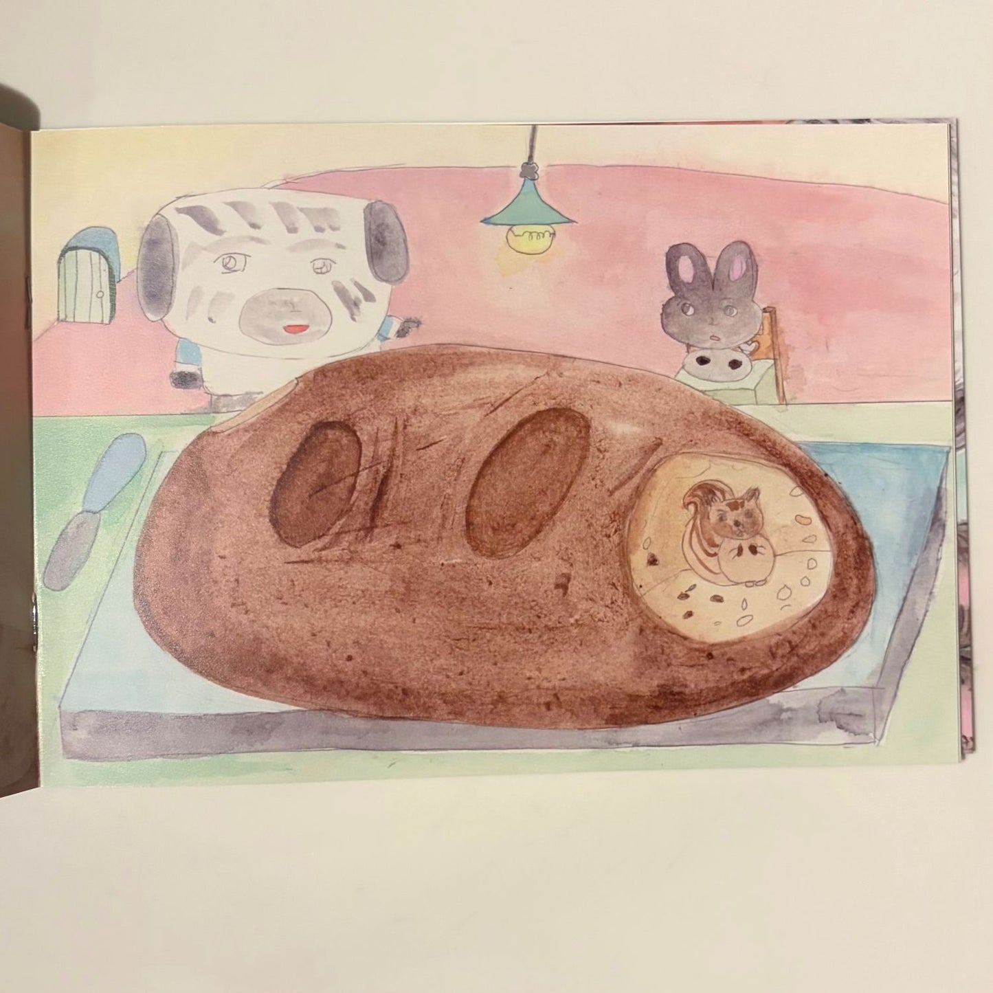 【Joo Young Kim】A Picture Book “I Think There is a Squirrel in the Bread “