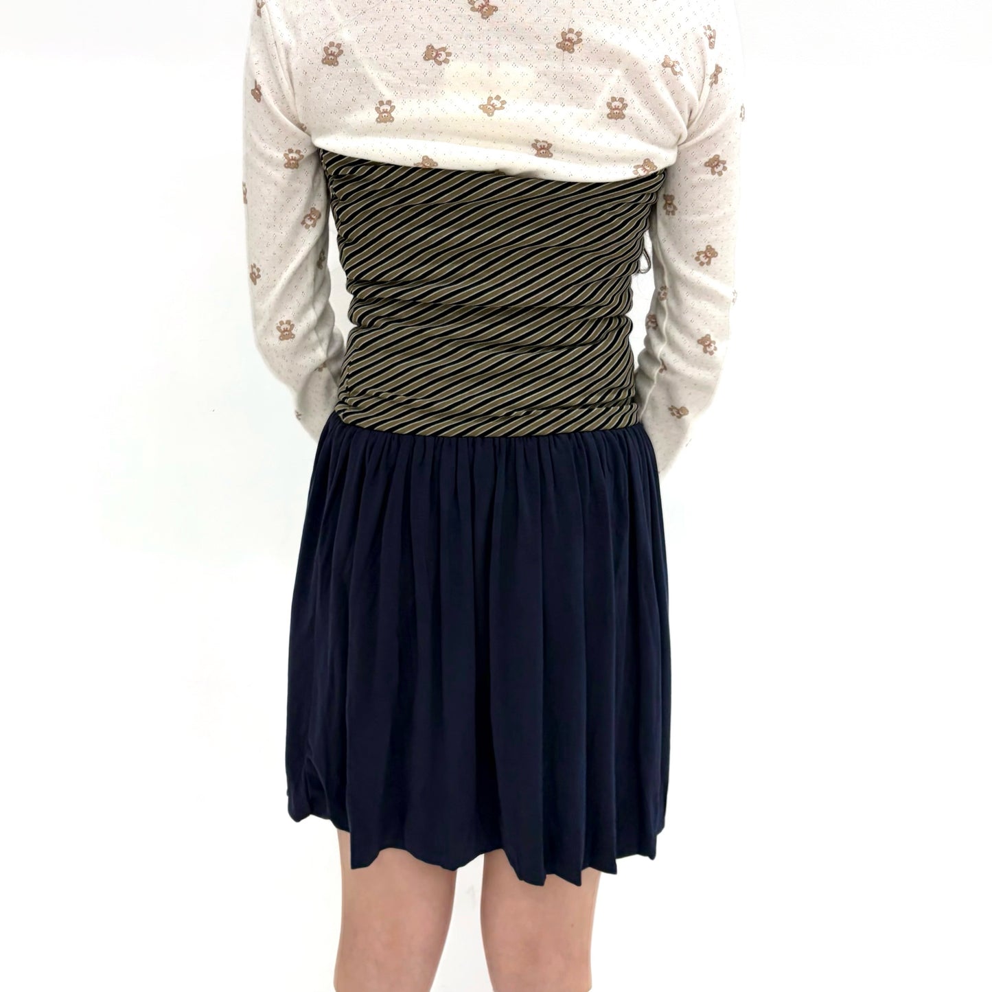 [fa.er.ie] la chambre dress / khaki / チューブトップドレス