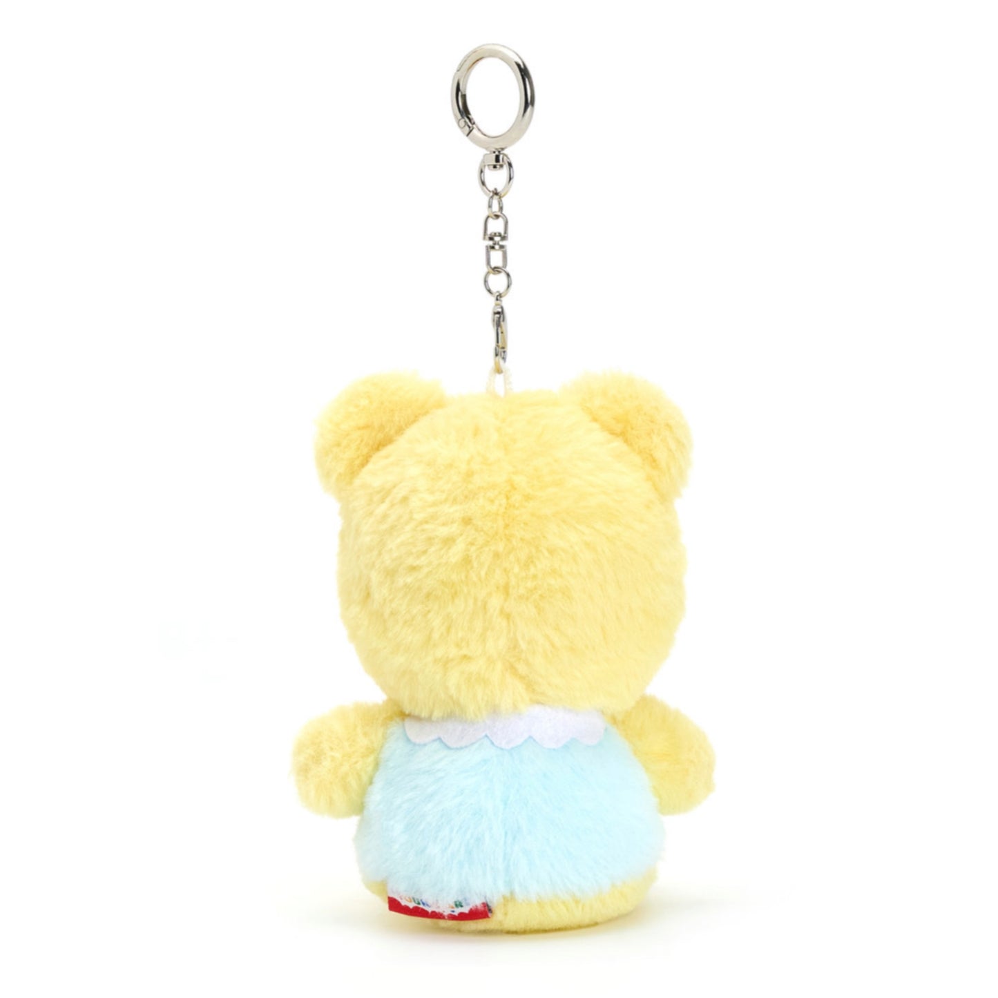 X YOUNGART] Bib JINI Doll Key Ring / Yellow / くまのぬいぐるみ
