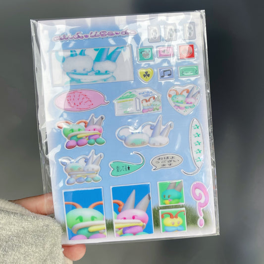 【alldollscode】Soft sticker / ステッカー