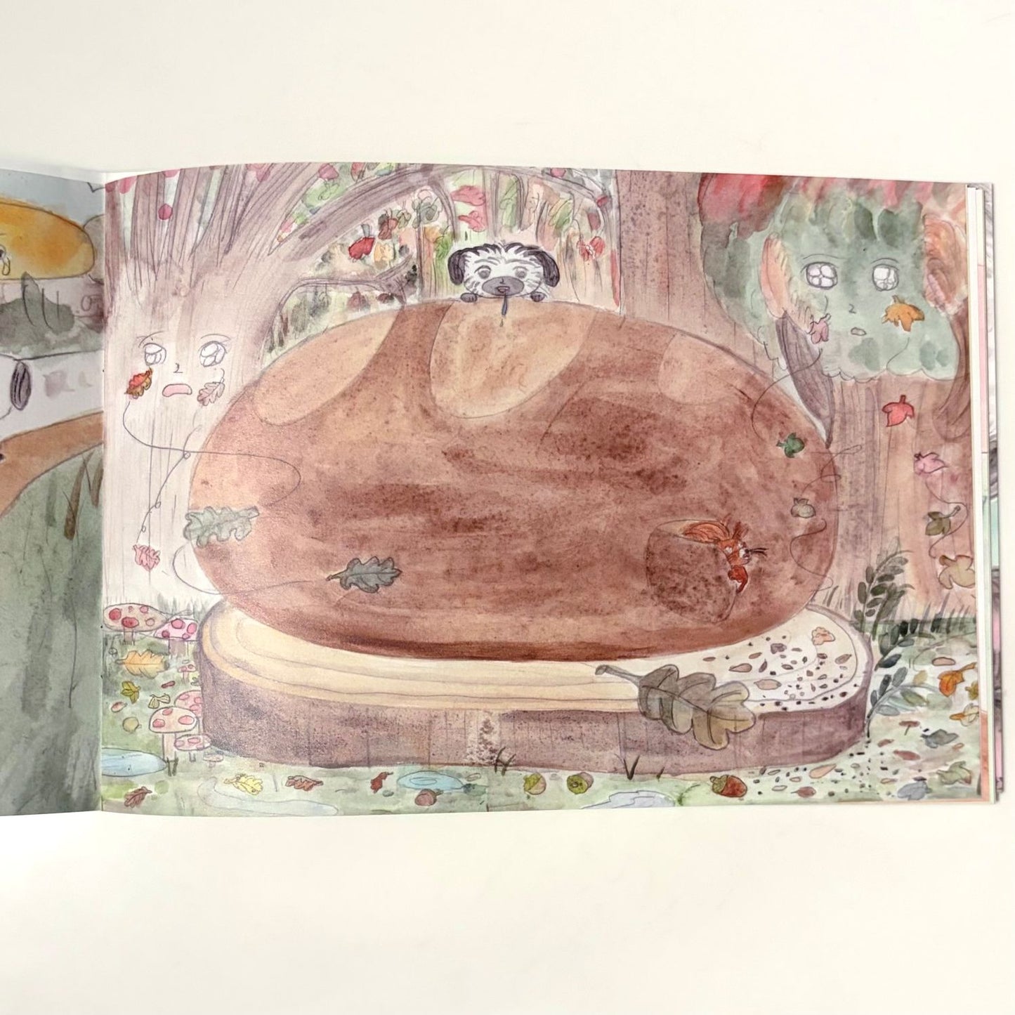 【Joo Young Kim】A Picture Book “I Think There is a Squirrel in the Bread “