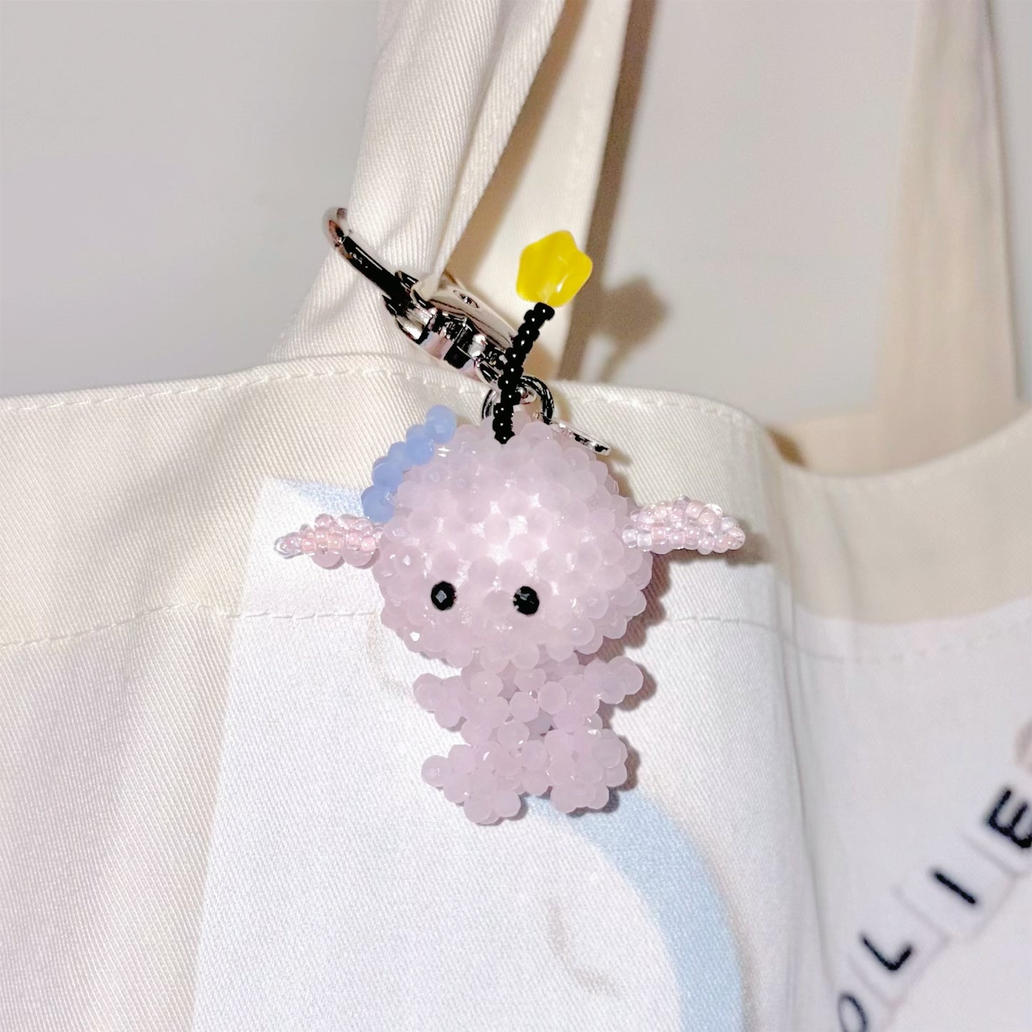 [X KUMDORI] KUMSUNI Beads Key Ring / ビーズキーリング