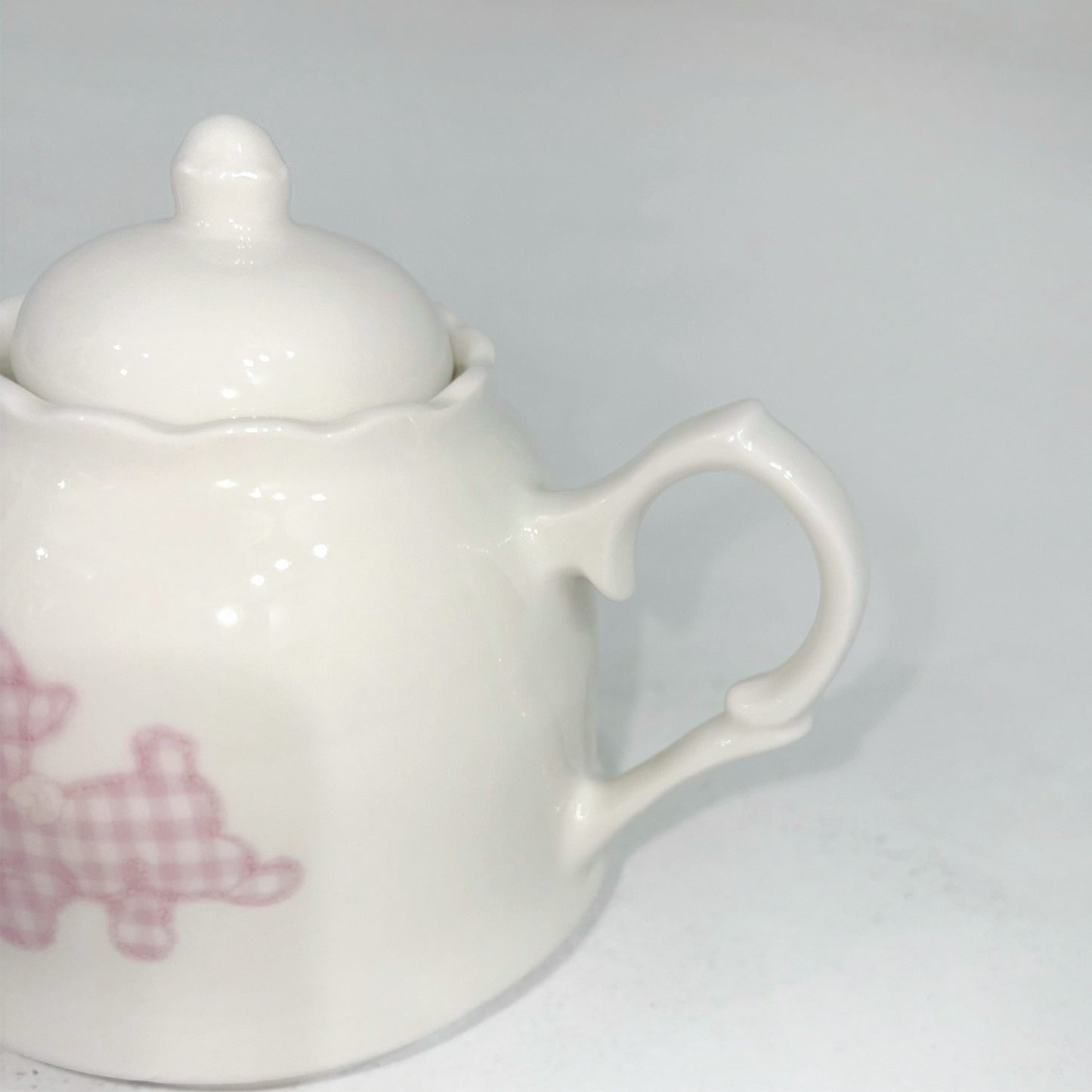 Pink patch sheep kettle / ひつじのケトル