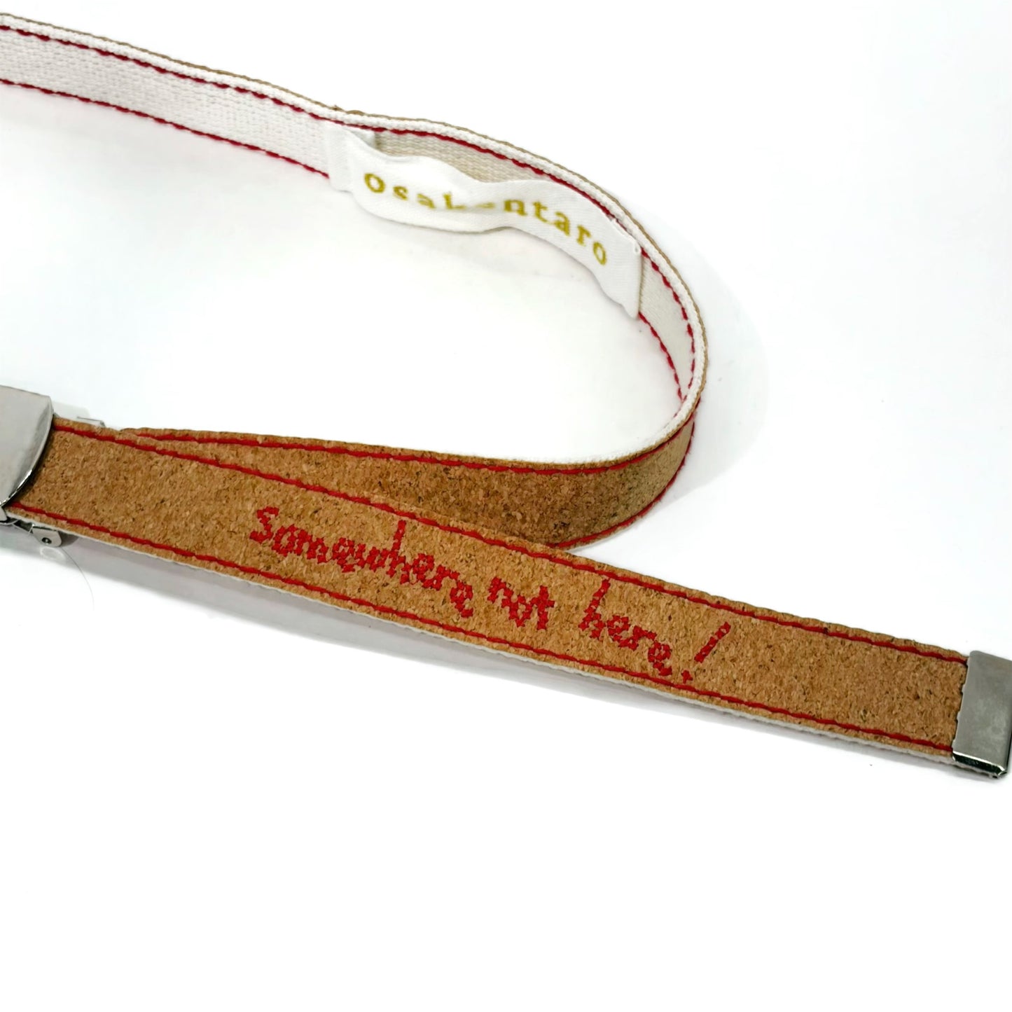 cork belt / red / コルクベルト