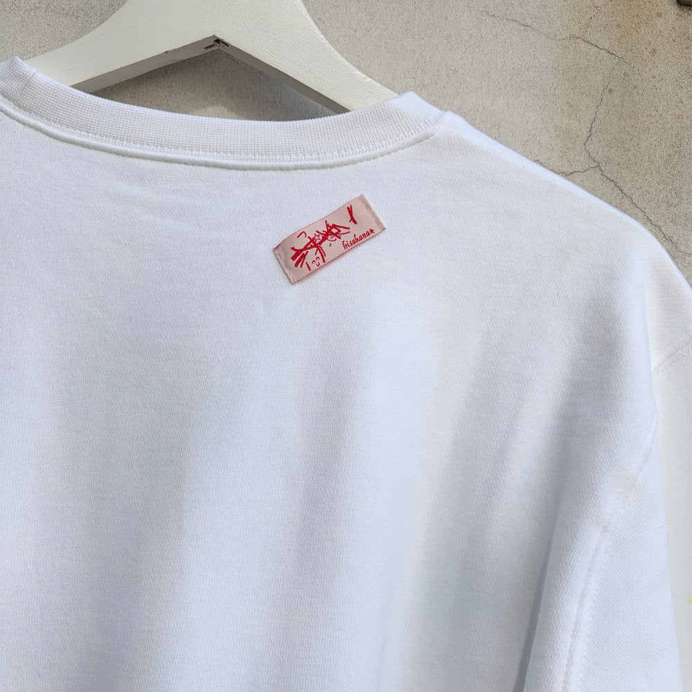 Who? Sweat / White / プリントスウェット